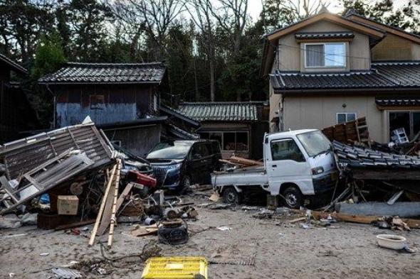 حصيلة جديدة للقتلى والمفقودين جراء زلزال اليابان