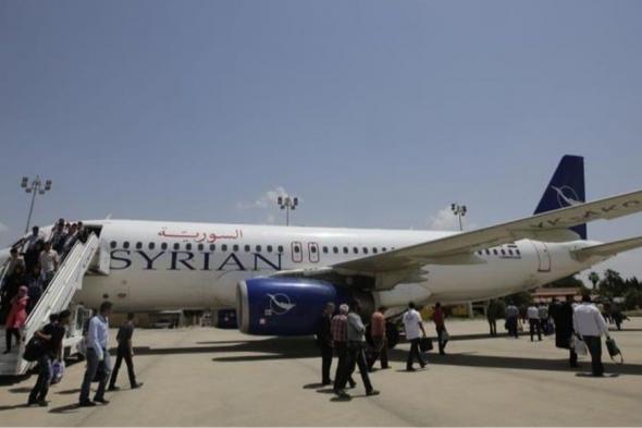 طائرة سورية تهبط اضطرارياً في مطار بغداد