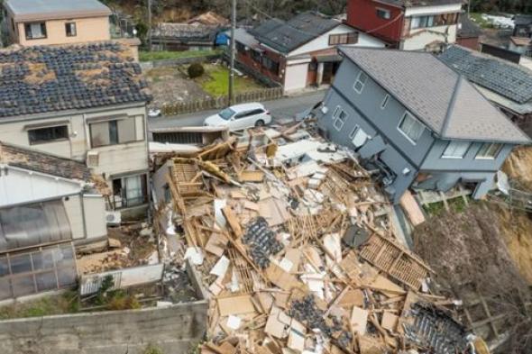 ارتفاع حصيلة ضحايا الزلازل في اليابان