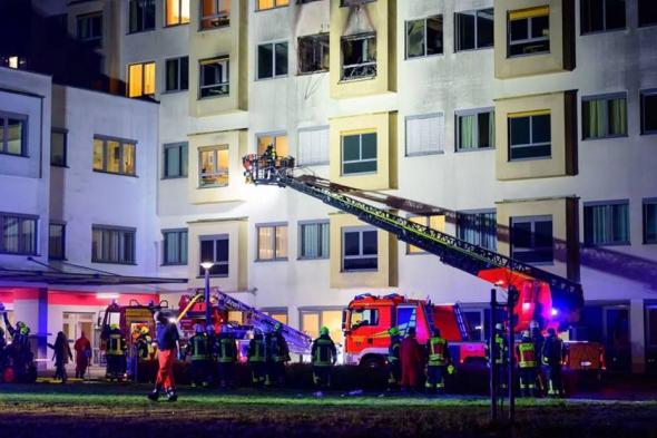 مقتل خمسة أشخاص في حريق بمستشفى شمال ألمانيا