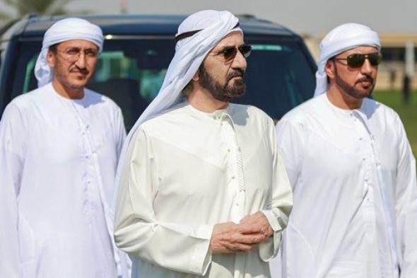محمد بن راشد يشهد كأس ولي عهد دبي للقدرة