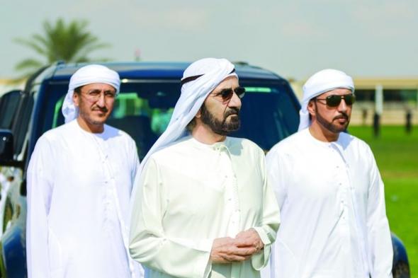 الامارات | محمد بن راشد  يشهد كأس  ولي عهد دبي للقدرة