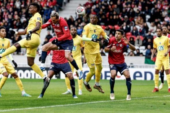 كأس فرنسا: ليل يكتسح غولدن ليون 12-0