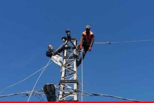 "النشرة": الجيش الاسرائيلي منع فرق شركة الكهرباء من إصلاح اعطال في الشبكة المتضررة في بلدة حولا