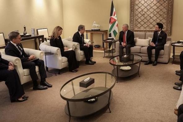 بلينكن يستكمل في الأردن جولته الإقليمية لبحث الحرب على غزة