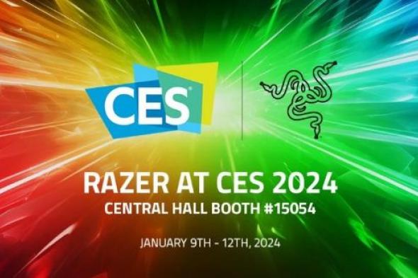 تكنولوجيا: RAZER تقود المسيرة نحو مستقبل الألعاب بإعلانات مثيرة في معرض CES 2024