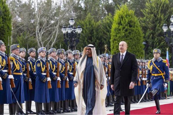 الامارات | رئيس الدولة ورئيس أذربيجان يبحثان تعزيز علاقات البلدين