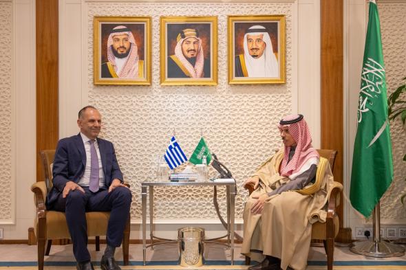 السعودية | وزير الخارجية يستقبل وزير خارجية الجمهورية الهيلينية