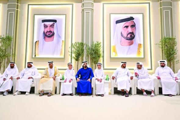 الامارات | محمد بن راشد يحضر أفراح السبوسي والمنصوري
