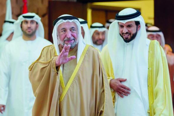الامارات | حاكم الشارقة يشهد افتتاح  مؤتمر اللغة العربية الدولي