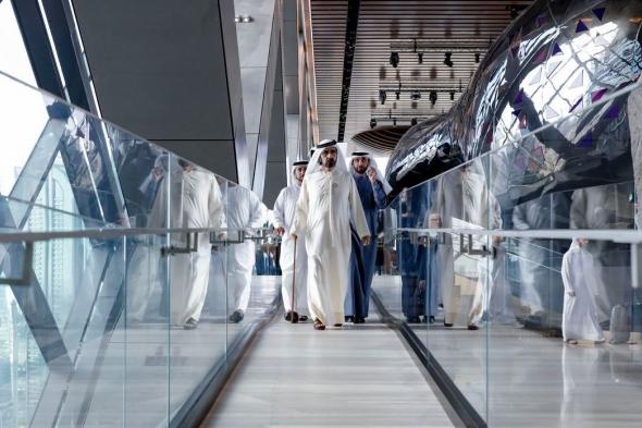 الامارات | محمد بن راشد يزور منتجع "ون آند أونلي ون زعبيل" في دبي