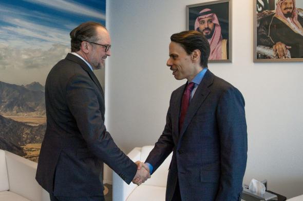 السعودية | وزير الخارجية يلتقي وزير خارجية النمسا
