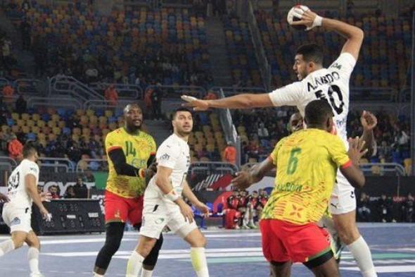 منتخب مصر لليد يهزم الكاميرون بنتيجة ساحقة ويتأهل لربع نهائي أفريقيا