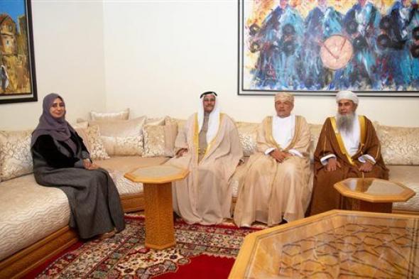 العسومي يستقبل أعضاء البرلمان العربي الجُدد من سلطنة عمان ويثمن جهود السلطنة في تعزيز العمل البرلماني