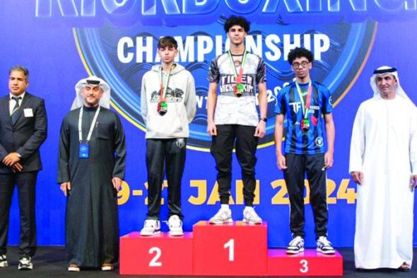 الامارات | ختام بطولة الإمارات للكيك بوكسينغ بمشاركة 412 لاعباً