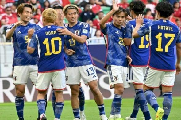 كأس آسيا: اليابان إلى ثمن النهائي بفوزه على إندونيسيا