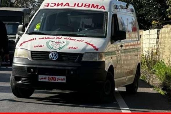 النشرة: الغارة على ساحة بليدا أصابت سيارة إسعاف تابعة لجمعية كشافة الرسالة دون وقوع اصابات