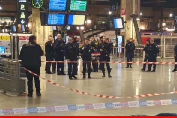 إصابة عدد من الأشخاص إثر هجوم بسكين في محطة في باريس