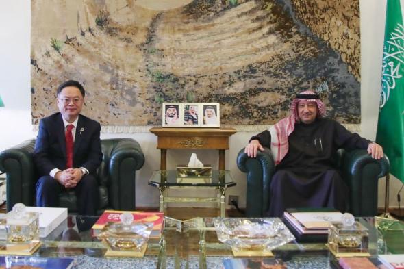 نائب وزير الخارجية يبحث تعزيز العلاقات مع سفير الصين لدى المملكة