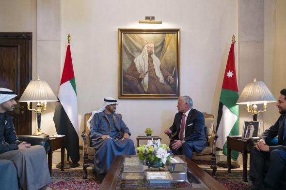 الامارات | رئيس الدولة وملك الأردن يؤكدان أهمية تكثيف الجهود لوقف إطلاق النار في قطاع غزة وتوفير الحماية الكاملة للمدنيين