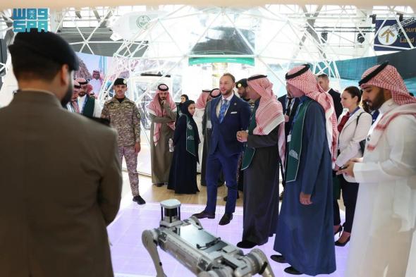 السعودية | وزير الداخلية السلوفاكي يزور جناح وزارة الداخلية في معرض الدفاع العالمي 2024