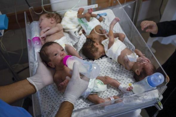 اليأس يسيطر على الأسر لصعوبة العثور على حليب الأطفال في غزة