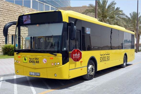 الامارات | انحراف حافلة مدرسية في الشارقة دون إصابات بالغة