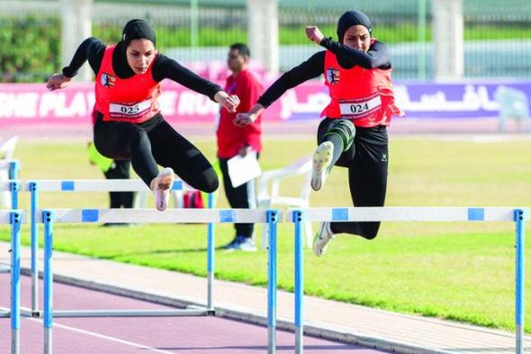 الامارات | البحرين تتصدر  «ألعاب القوى»  في «عربية السيدات»