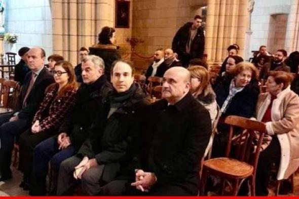 ابي رميا التقى الجالية اللبنانية في باريس وانتقل الى بروكسيل للقاء مسؤولين في البرلمان الاوروبي