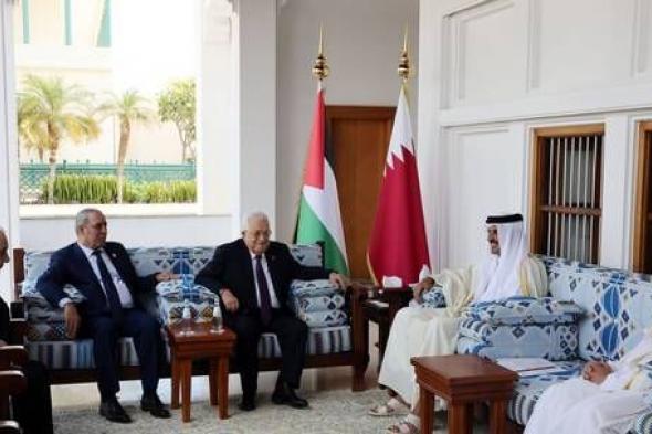 الخليج اليوم .. عباس: ننسق مع قطر لتحقيق وقف فوري لإطلاق النار في غزة