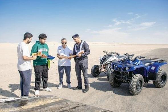 «شرطة أبوظبي» تعزز وعي مستخدمي «الدراجات النارية والكهربائية والهوائية» بالقيادة الآمنة ميدانياً
