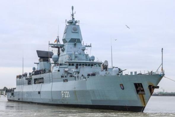 البحرية الألمانية: الفرقاطة "هيسن" جاهزة لمهمة عسكرية طويلة في البحر الأحمر