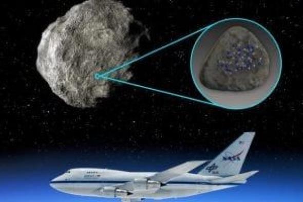 تكنولوجيا: العلماء يتعرفون على جزيئات الماء على الكويكبات لأول مرة