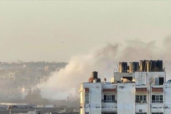 صحة غزة: شهيد وعدد من المصابين في قصف إسرائيلي استهدف مجمع ناصر الطبي بخان يونس