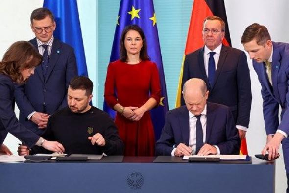 ألمانيا وأوكرانيا توقعان اتفاقا أمنيا