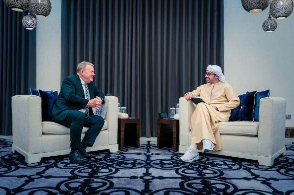 الامارات | عبدالله بن زايد يستقبل وزير خارجية الدنمارك
