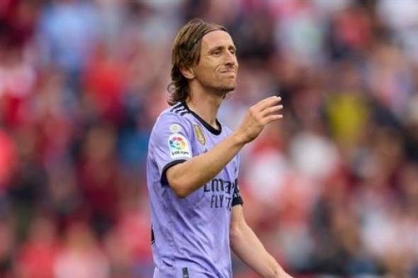 مودريتش يحقق رقم قياسي مع ريال مدريد فى الدوري الإسباني
