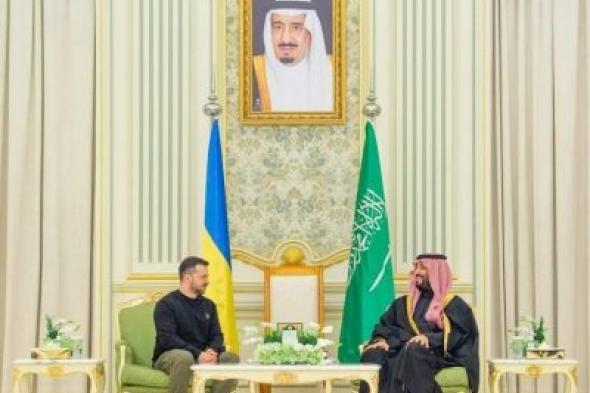 تراند اليوم : بالصور : ولي العهد والرئيس الأوكراني يستعرضان أوجه العلاقات السعودية الأوكرانية ويبحثان آخر تطورات الأزمة الأوكرانية - الروسية