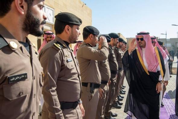 نائب أمير مكة يزور نقطة الفرز بالشميسي