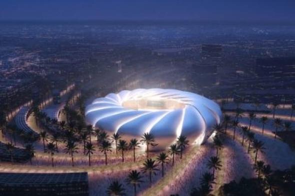 تراند اليوم : ‏شاهد.. صور من تصميم استاد الدمام استعداد لاستضافة كأس آسيا 2027 والكشف عن تكلفته