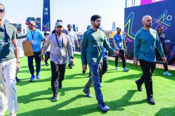 الامارات | حمدان بن محمد يشهد انطلاق الألعاب الحكومية