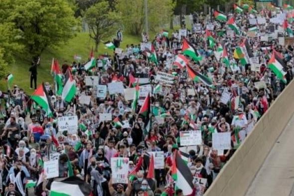 مظاهرات في مدن عربية تندد بالمجازر وحرب التجويع في غزة