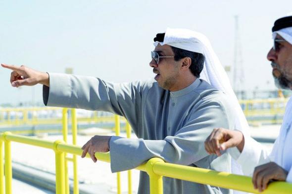 الامارات | منصور بن زايد يفتتح محطة «نقاء» لتحلية مياه البحر في أم القيوين