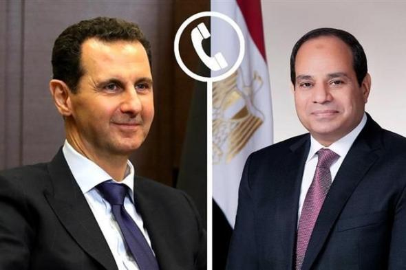 الرئيس السيسي يهنئ بشار الأسد بحلول شهر رمضان