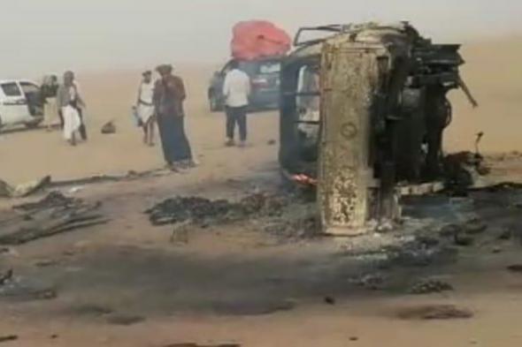 الجوف..حادث مُرّوع في الخط الصحراوي يودي بحياة ثمانية أشخاص على الأقل