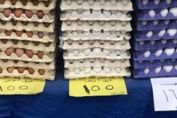 انخفاض سعر بيض المائدة فى معرض أهلا رمضان بالعمرانية