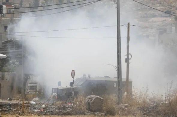 استشهاد ثلاثة فلسطينيين في قصف إسرائيلي لمركبة في مدينة جنين