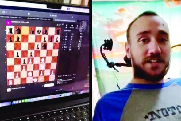 الامارات | مريض مصاب بالشلل يلعب الشطرنج بشريحة دماغية