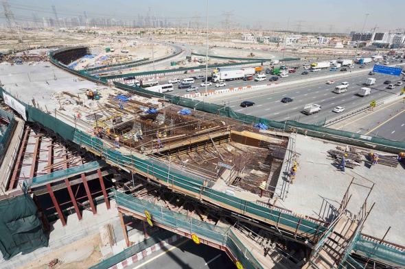الامارات | "طرق دبي" تنجز 75% من مشروع تطوير تقاطع شارع جرن السبخة مع شارع الشيخ محمد بن زايد