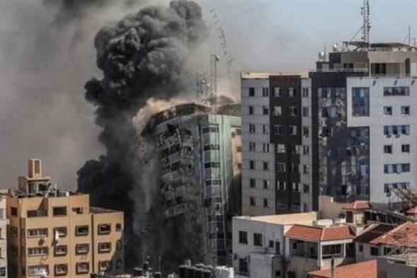 الاحتلال يقصف مكتب سكاي نيوز في غزة